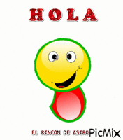 H0LA Animated GIF