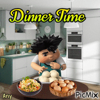 Dinner Time GIF แบบเคลื่อนไหว