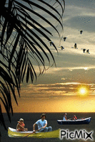 Sunset adventure - Bezmaksas animēts GIF