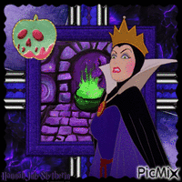 {{Evil Queen}} - Darmowy animowany GIF