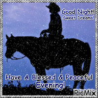 The Horse Mafia - Good Night Sweet Dreams - Ilmainen animoitu GIF