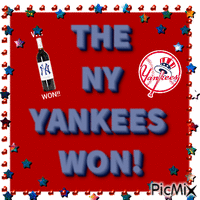 NY Yankees animirani GIF