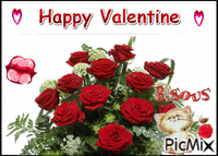 Happy Valentine - Gratis animeret GIF
