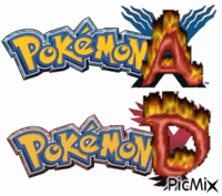 Pokemon A e D animerad GIF