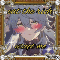 sunday wants to eat the rich animált GIF