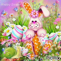 Bunny Easter 动画 GIF