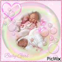 Baby Girl - Bezmaksas animēts GIF