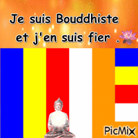 Bouddhiste - GIF animé gratuit