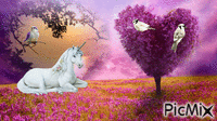 Unicorn dream animuotas GIF