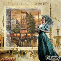 Paris par BBM GIF animado