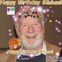 Happy Birthday Michael animuotas GIF