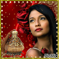 Red and gold ... animuotas GIF