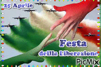 25 Aprile  Festa dellla Liberazione - Gratis animeret GIF