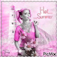 Happy summer to all my friends ...... - Ücretsiz animasyonlu GIF