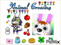 Animal crossing animovaný GIF