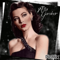 Ava Gardner - Free animated GIF