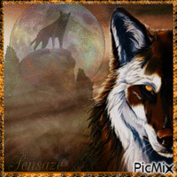 The Night of the Wolves animasyonlu GIF