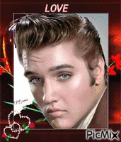 Elvis le King Animated GIF