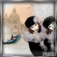 Carnaval de Venise par BBM animuotas GIF