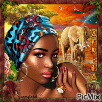 Africa GIF animasi