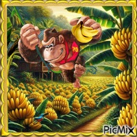 Donkey Kong GIF animé