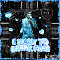 (♠)Freddie Mercury - I want to break free(♠) - Δωρεάν κινούμενο GIF