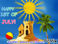 HAPPY 1ST OF JULY! - Zdarma animovaný GIF