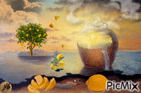 Isla limón animovaný GIF