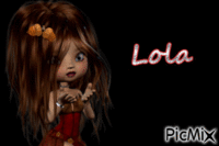 Lola animovaný GIF