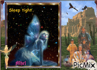 night fairy animovaný GIF