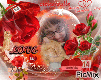 st valentin moi et mon chat animovaný GIF