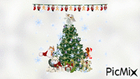 Night Before Christmas - GIF animé gratuit