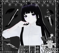 Monoe Yume Nikki animált GIF