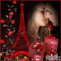 St-Valentin à Paris - Contest ❤️ - GIF animasi gratis