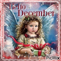 Hello December - GIF animé gratuit