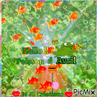 ... Hello Avril ... M J B Créations - GIF animé gratuit