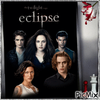 Twilight eclipse Poster - Бесплатный анимированный гифка