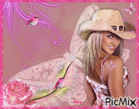 cowgirl - Ingyenes animált GIF