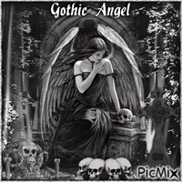 Gothic- Angel - Nemokamas animacinis gif