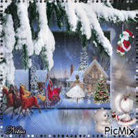 Christmas card / contest - Δωρεάν κινούμενο GIF