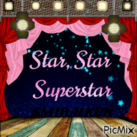 Superstar - GIF animé gratuit
