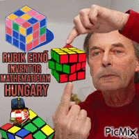 Rubik Ernő - Gratis animeret GIF