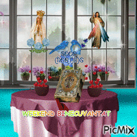 BLESSED WEEKEND GIF animé
