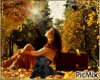 In autumn animasyonlu GIF