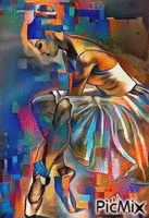 marzia - ballerina kolor animált GIF