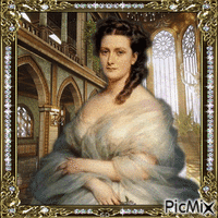 Porträt einer viktorianischen Frau
