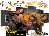 courage amitiés Animated GIF