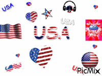 USA animovaný GIF