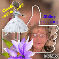 Claudine - Bezmaksas animēts GIF