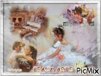 BEAUX ARTS geanimeerde GIF